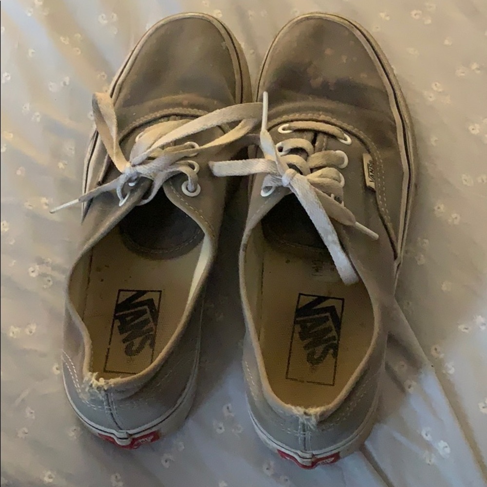 Gray Vans